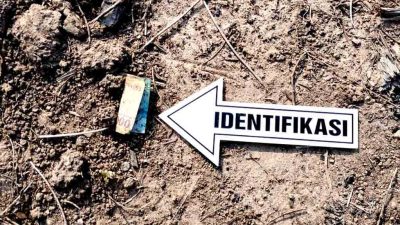 Polsek Mesuji Timur Dan Team Inafis Polres Mesuji Evakuasi Mayat Di Ladang Singkong 2