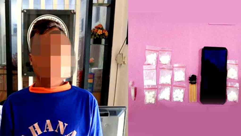 Pria Ngadiluwih Diamankan Satresnarkoba Polres Kediri