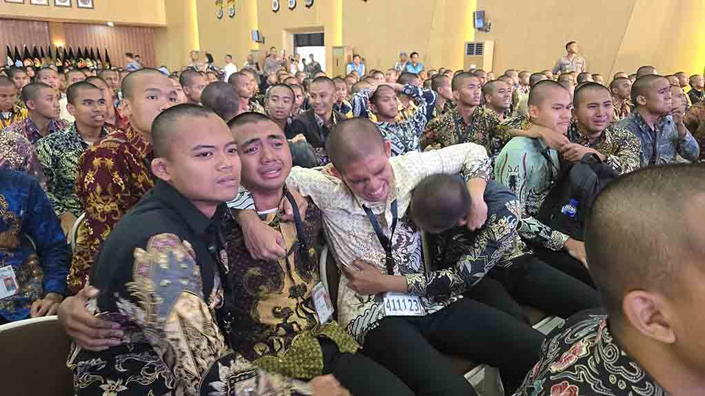 Ssdm Polri Terima 325 Catar Akpol 2024 284 Pria, 41 Wanita