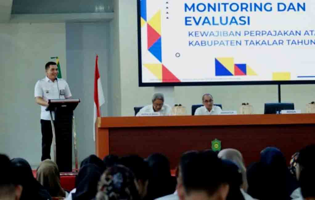 Sekda Kab. Takalar Buka Monitoring Dan Evaluasi Kewajiban Perpajakan Atas Dana Desa Kabupaten Takalar Tahun 2024