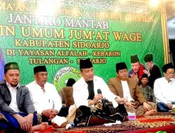 Sema’an Al-Qur’an dan Dzikrul Ghofilin Jantiko Mantab Rutin Jum’at Wage Kabupaten Sidoarjo