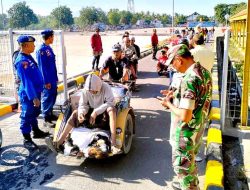 Sinergitas Jaga Kamtibmas Polres Situbondo bersama TNI Patroli Dialogis di Pelabuhan Jangkar