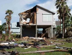 Topan Beryl Hantam Texas, WNI Mengungsi, Hidup Tanpa Listrik, Restoran dan Masjid Indonesia Tutup