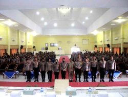 Untuk Pengamanan Pilkada 2024 Polres Jember Beri Pembekalan Psikologi Massa Bagi Anggota