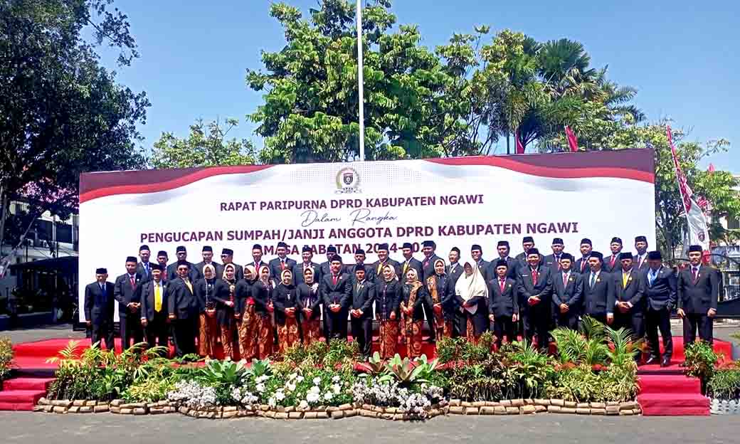 45 Anggota Dprd Kabupaten Ngawi Periode 2024 2029