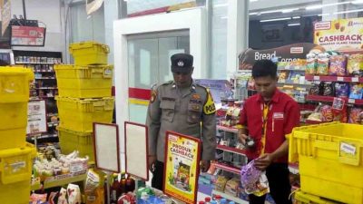 Anggota Polsek Sekaran Patroli Obyek Vital Guna Meminimalisir Gangguan 2