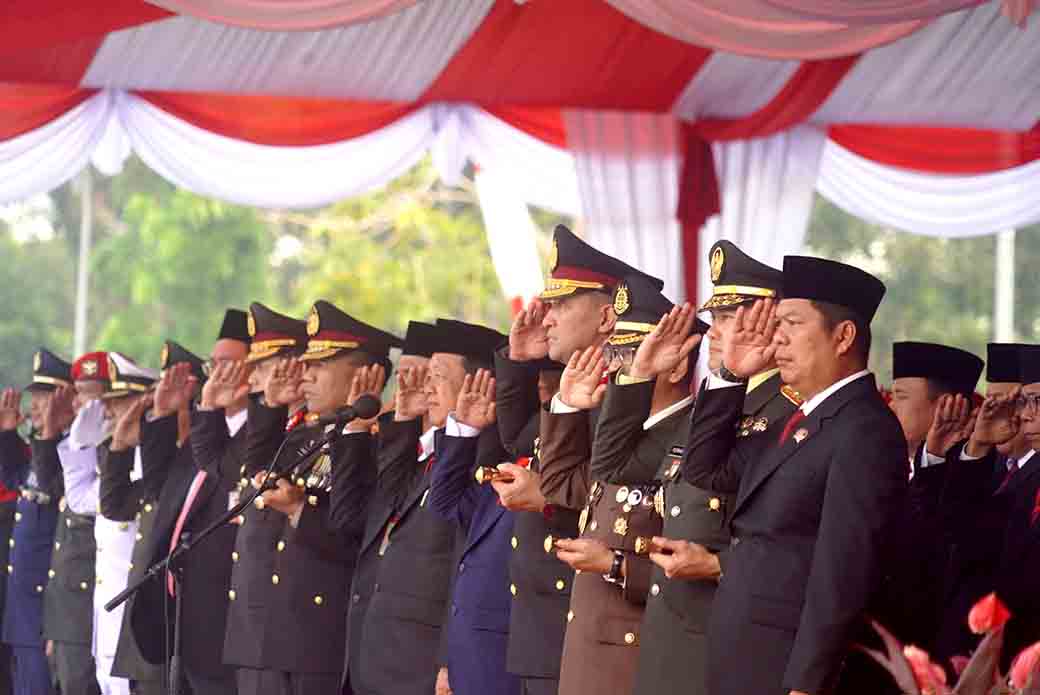 Danrem 064 My Hadiri Upacara Detik Detik Proklamasi 4