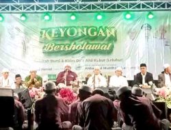 Gebyar Sholawat Dalam Rangka Sedekah Bumi dan Kirim Do’a Leluhur Desa Keyongan Kecamatan Babat