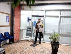Giat Patroli Malam Anggota Polsek Sekaran Kunjungi ATM Bank BRI Unit Sekaran