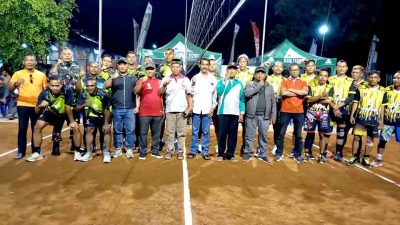 Hut Ri Ke 79 Satgas Tmmd 121 Kodim Ngawi Ikuti Lomba Voli Di Kecamatan Pitu 3