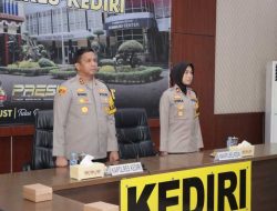 Kapolres Kediri Ikuti Zoom Meeting Taklimat Awal Audit Kinerja Itwasum Polri Tahap II TA. 2024