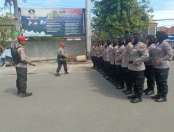 Jelang Pilkada 2024 Polres Kediri Kota Tingkatkan Kemampuan Dalmas