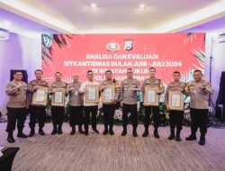 Polres Jombang Raih Penghargaan Kapolri dan Kapolda Jatim