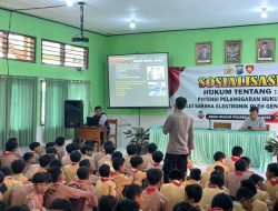 Polres Kediri Kota Blusukan ke Sekolah Cegah Perundungan Antarpelajar