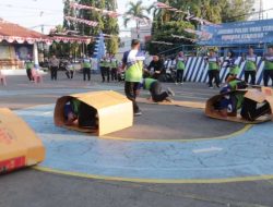 Meriahkan Hari Ulang Tahun ke – 79 Republik Indonesia, Polres Kediri Kota Gelar Lomba Tradisional