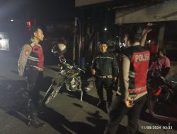 Gengster Bersenjata Tajam Kocar-kacir Bertemu Patroli Dini Hari Kapolsek Mojoroto, Kabur ke Wilayah Kabupaten Nganjuk