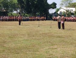 Kapolsek Plemahan Jadi Irup pada Apel Hari Pramuka ke-63 tahun 2024