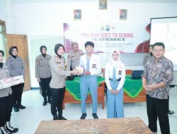 Polwan Goes to School, Polres Kediri Peringati Hari Jadi Polwan ke-76