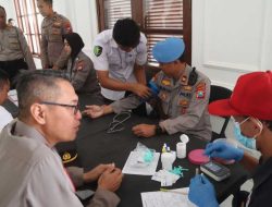 Peringati Hari Jadi Polwan ke -76, Polres Pasuruan Kota Bantu Penuhi Stok darah di PMI