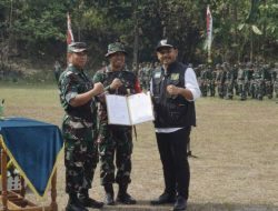 Dandim Ngawi Resmi Serahkan Hasil TMMD Ke 121 Kepada Bupati Ngawi