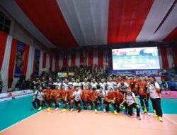 Bola Voli Kapolri cup 2024 zona 4 Jatim Unggul 3-0 atas Jateng