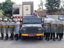 Antisipasi Konflik Dalam Pemilukada, Polres Kediri Kota Tingkatkan Kemampuan Dalmas