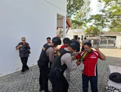 Polres Blitar Sterilisasi Kantor KPU Jelang Pendaftaran Paslon di Pilkada 2024