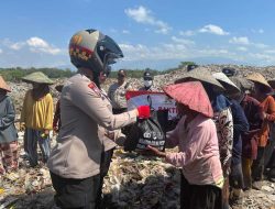 Peringati Hari Jadi ke -76 Polwan Polres Jember Salurkan Bantuan Sosial di TPA