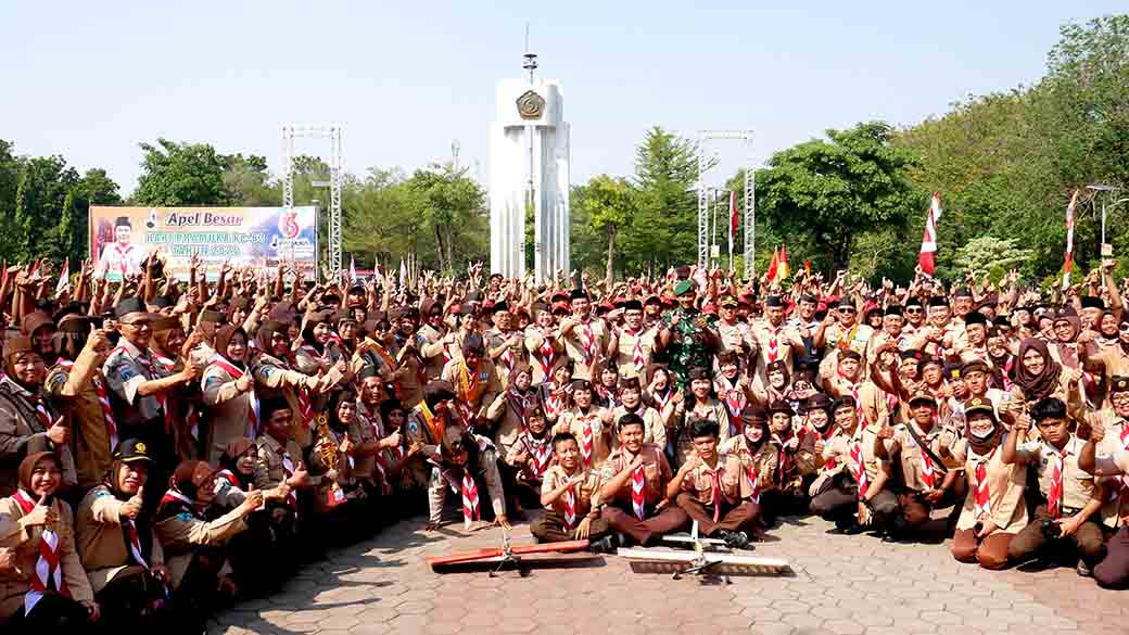 Jadi Irup Upacara Hari Pramuka Ke 63, Subandi Tekankan Generasi Muda Tumbuhkan Cinta Nkri