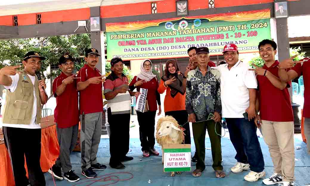 Jalan Sehat Awali Rangkaian Kegiatan Hut Ke 79 Ri Di Desa Dradahblumbang 2