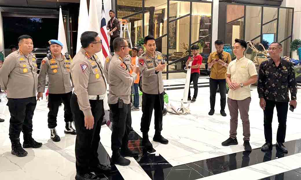 Kapolda Bali Turun Langsung Cek Kesiapan Venue Ktt Iaf Ke 2