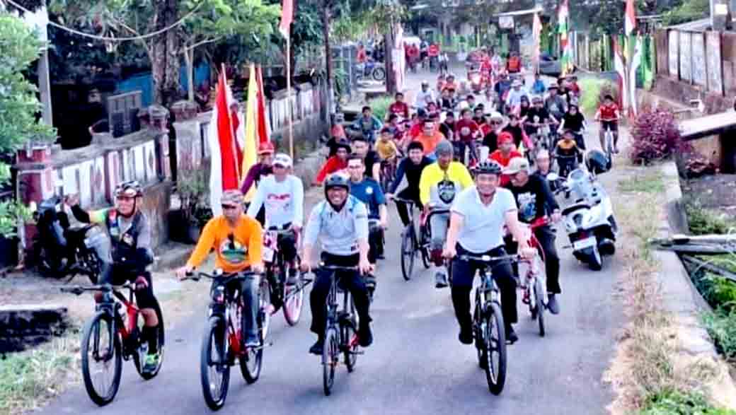 Kapolres Takalar Ikut Meriahkan Lomba Sepeda Santai Dalam Rangka Hut Ri Ke 79 2