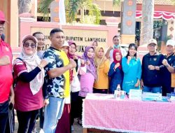 Kapolsek Sukodadi Bersama Forkopicam Menghadiri Giat Publikasi Rencana Kerja (TPPS) Kecamatan Sukodadi