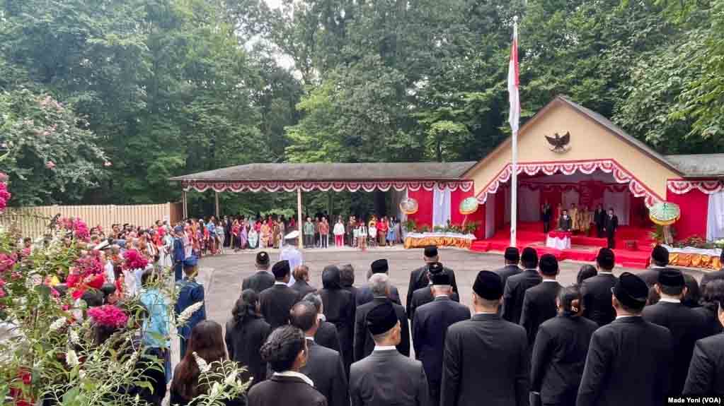 Khidmat, Peringatan Hut Ke 79 Kemerdekaan Ri Di Washington Dc