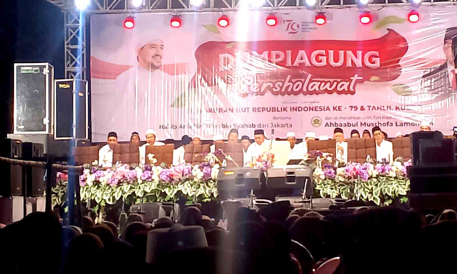 Masyarakat Desa Dumpiagung Gelar Tasyakuran Tahlil Kubro, Sholawat, Dan Doa Bersama Dalam Rangka Hut Ri Ke 79