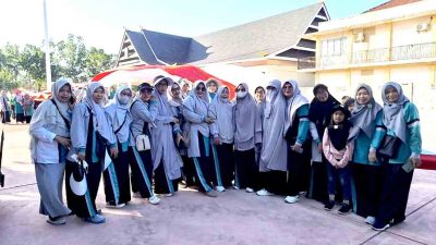 Meriahkan Hut Ri Ke 79, Mts Al Qamar Ikut Lomba Gerak Jalan Indah 2