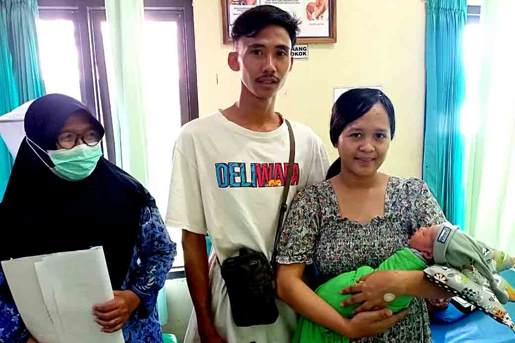 Momen Kemerdekaan, Empat Bayi Lahir Tepat 17 Agustus Di Upt Puskesmas Sine