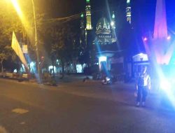 Patroli Blue Light Anggota Polsek Laren Antisipasi Konvoi Serta Hitam-hitam