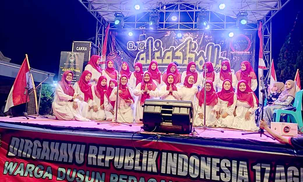 Pedagangan Peringati Puncak Hut Ri Ke 79 Dengan Hadirkan Orkes Gambus