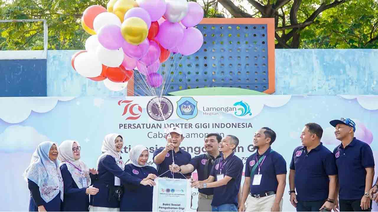 Pemerintah Kabupaten Lamongan Dan Pdgi Gelar Bakti Sosial Pengobatan Gigi Gratis