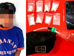 Pengedar Sabu dan Pil Dobel L di Kandat Diringkus Polisi