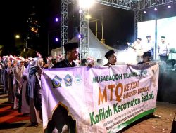 Pesan Plt Bupati Subandi untuk Para Kafilah MTQ Kabupaten Sidoarjo
