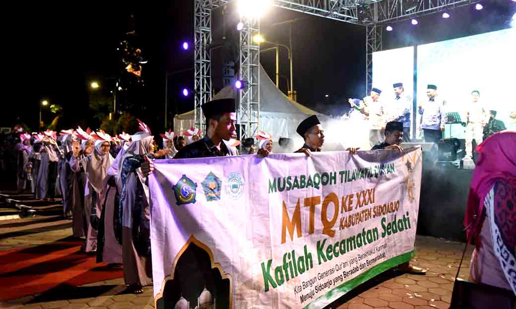 Pesan Plt Bupati Subandi Untuk Para Kafilah Mtq Kabupaten Sidoarjo 2