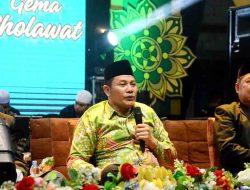 Plt. Bupati Sidoarjo Hadiri Pengajian Akbar dan Gema Sholawat di Sawunggaling