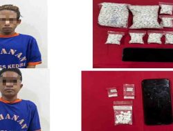 Polres Kediri Ungkap Kasus Peredaran Sabu-Sabu dan Pil LL di Kecamatan Kayen Kidul