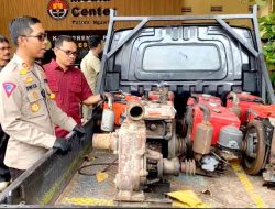 Polres Ngawi Berhasil Ungkap Kasus Pencurian Diesel Sawah 5 TKP