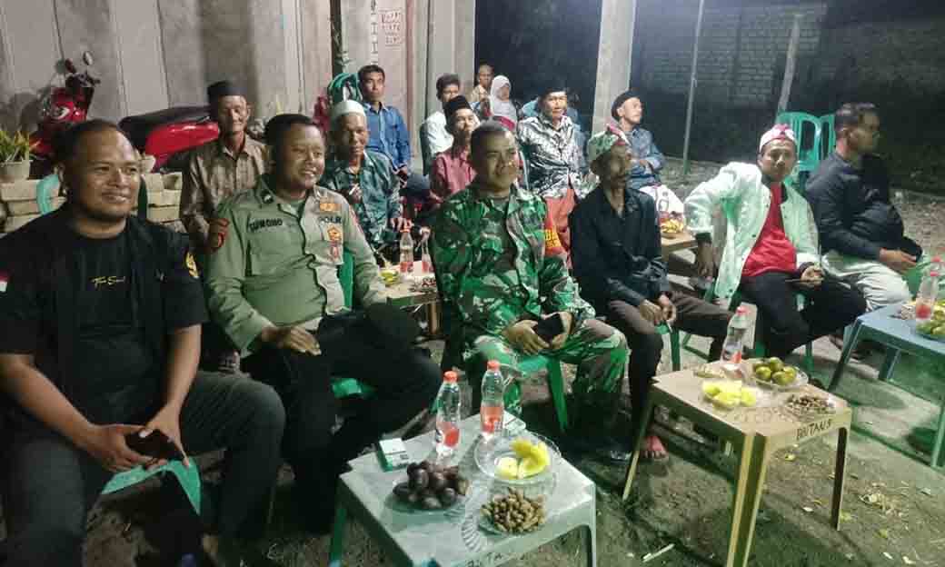 Polsek Babat Giat Pengamanan Pentas Seni Dalam Rangka Memperingati Hut Ri Ke 79