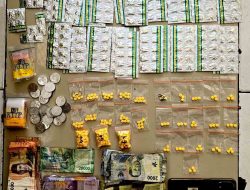 Polsek Jatiuwung Sita Ratusan Butir Obat Daftar G Tanpa Izin Edar