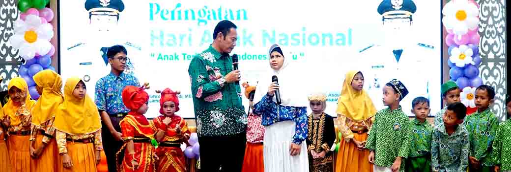 Puncak Peringatan Hari Anak Nasional Ke 40 Di Kabupaten Lamongan