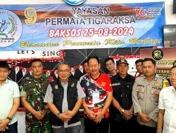 Rayakan Milad Ke 9 Tahun, Yayasan Permata Tigaraksa Bagikan Ribuan Sembako Dan Doorprize Menarik